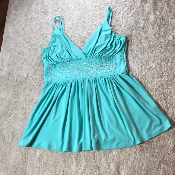 Arden B Tops - Vintage Tiffany Blue Arden B. Top